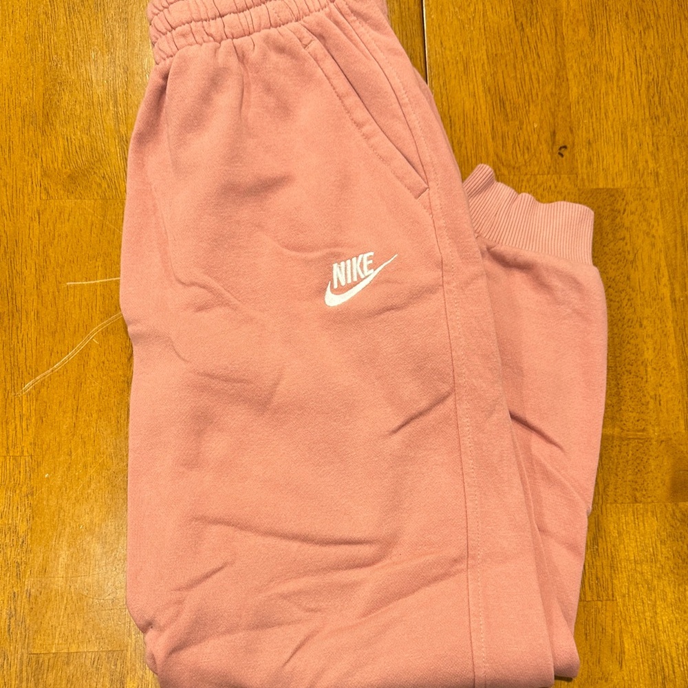 Nike Kids Soft Pink Joggers